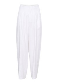 YAIZA - Pantaloni - pure white