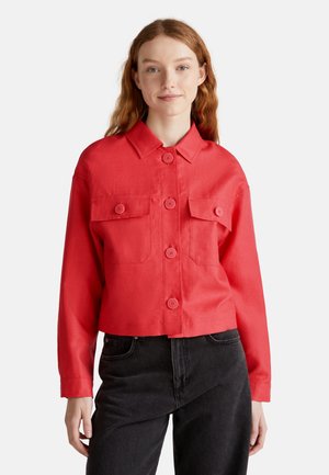 United Colors of Benetton Lichte jas - red