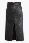 ANKLE COLUMN SKIRT - Jupe longue - black