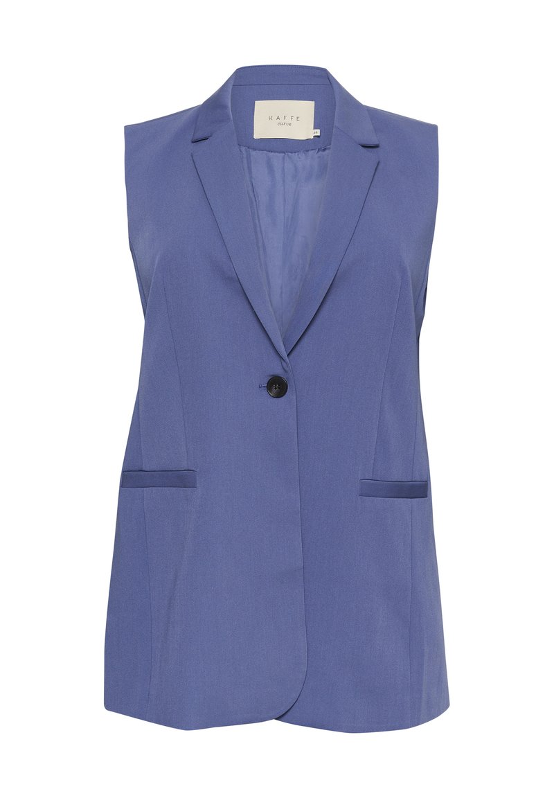 Kaffe Curve Bodywarmer blauw