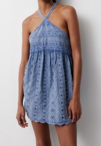 PULL&BEAR Farkkumekko - blue