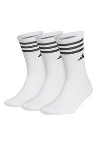 adidas Performance - CREW 3 PAIRS - Sports socks - white Thumbnail Image 1