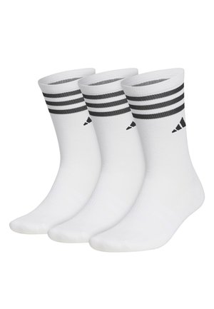 CREW 3 PAIRS - Träningssockor - white