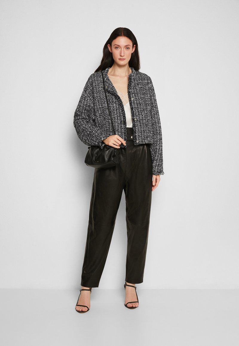 Damen Bekleidung | Iro OLUNA Blazer black/white/schwarz - OS31730 Damen Bekleidung | Iro OLUNA Blazer black/white/schwarz - OS31730