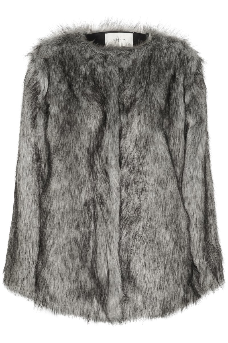 Gestuz Wintermantel grijs