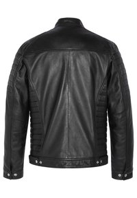 Schott MOTARD - Leather jacket - noir