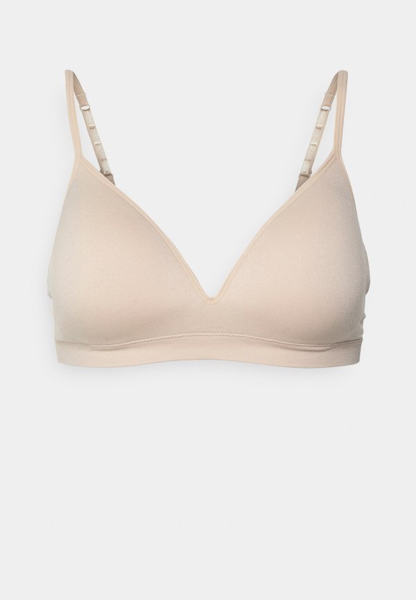 SOFT SEAMLESS - T-shirt bra - beige