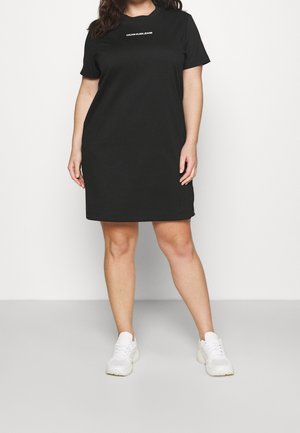 Vestito di maglina - black