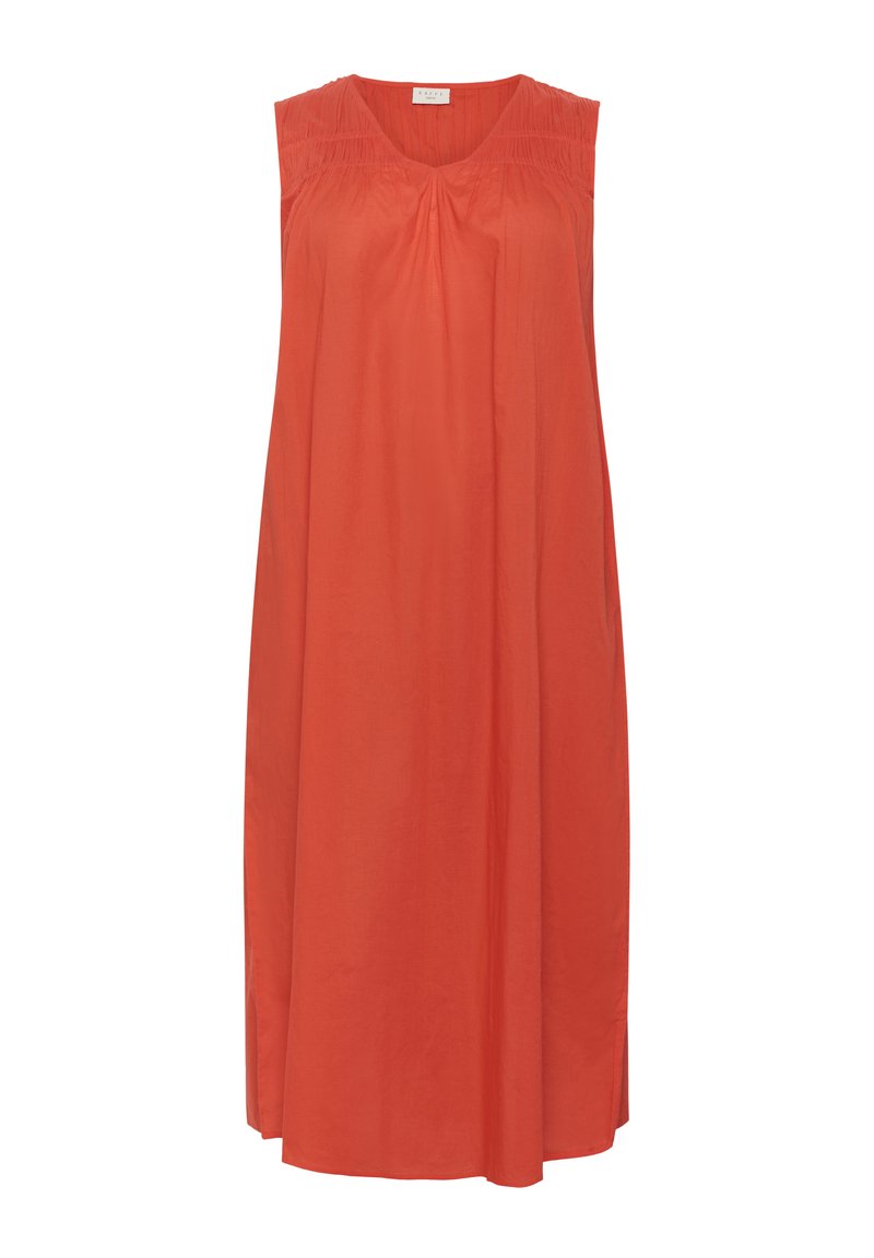 Kaffe Curve Jurk rood