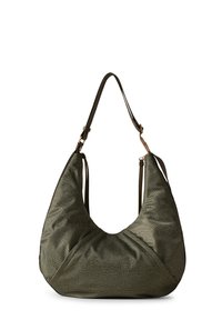 Borbonese FOLD HOBO MEDIUM - Handtasche - military green
