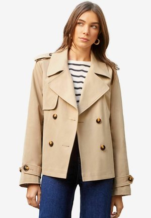 Love & Roses CROPPED   - Leichte Jacke - camel