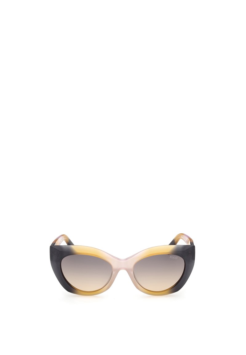 Emilio Pucci SUNGLASSES - Sunglasses - black-smoke gray/dark 