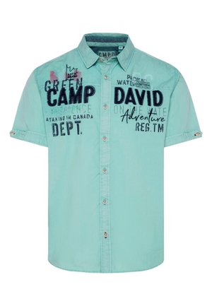 Camp David KURZARMHEMD - Shirt - Light green