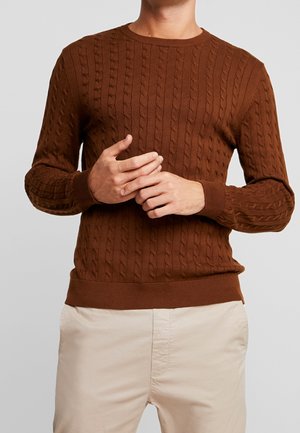 Strickpullover - tan