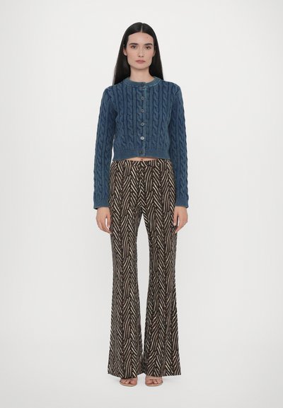 Diane von Furstenberg BROOKLYN PANTS - Püksid - brown