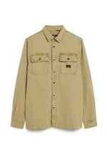 Chemise Oversize Superdry Verte Kaki - Taille L - Occasion En Très Bon état