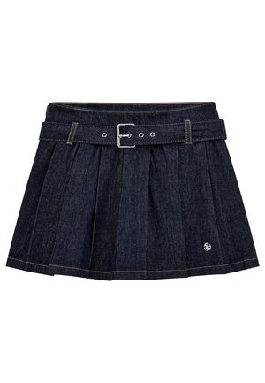 KURZER - A-line skirt - blau