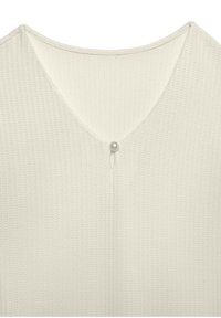 LASCANA T-Shirt basic - creme
