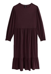 New Look Curves Jerseykleid - mottled bordeaux