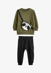 Unselected, khaki green panda