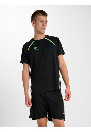 LEAD 2.0 - T-shirts print - black green gecko