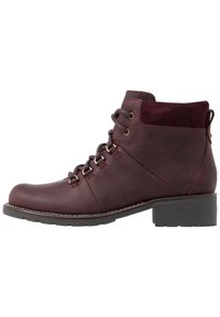 Clarks Botines con cordones - red