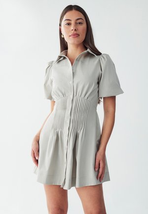 LIVVI MINI DRESS - Shirt dress - neutral