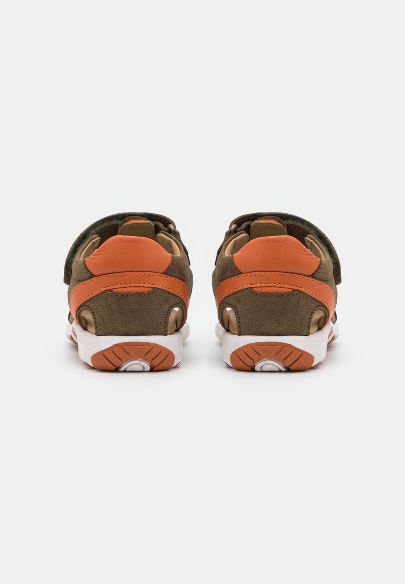 Kinder Riemchensandalen | Friboo LEATHER Riemensandalette khaki - DL86625 Kinder Riemchensandalen | Friboo LEATHER Riemensandalette khaki - DL86625