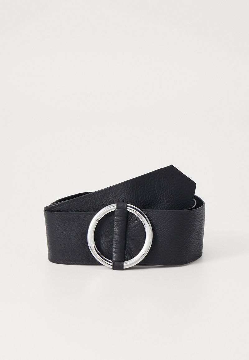 Vanzetti BELT WITH RING - Cinturón de cintura - black