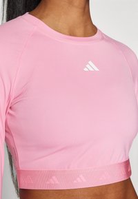 adidas Performance Top dugih rukava - bliss pink/white