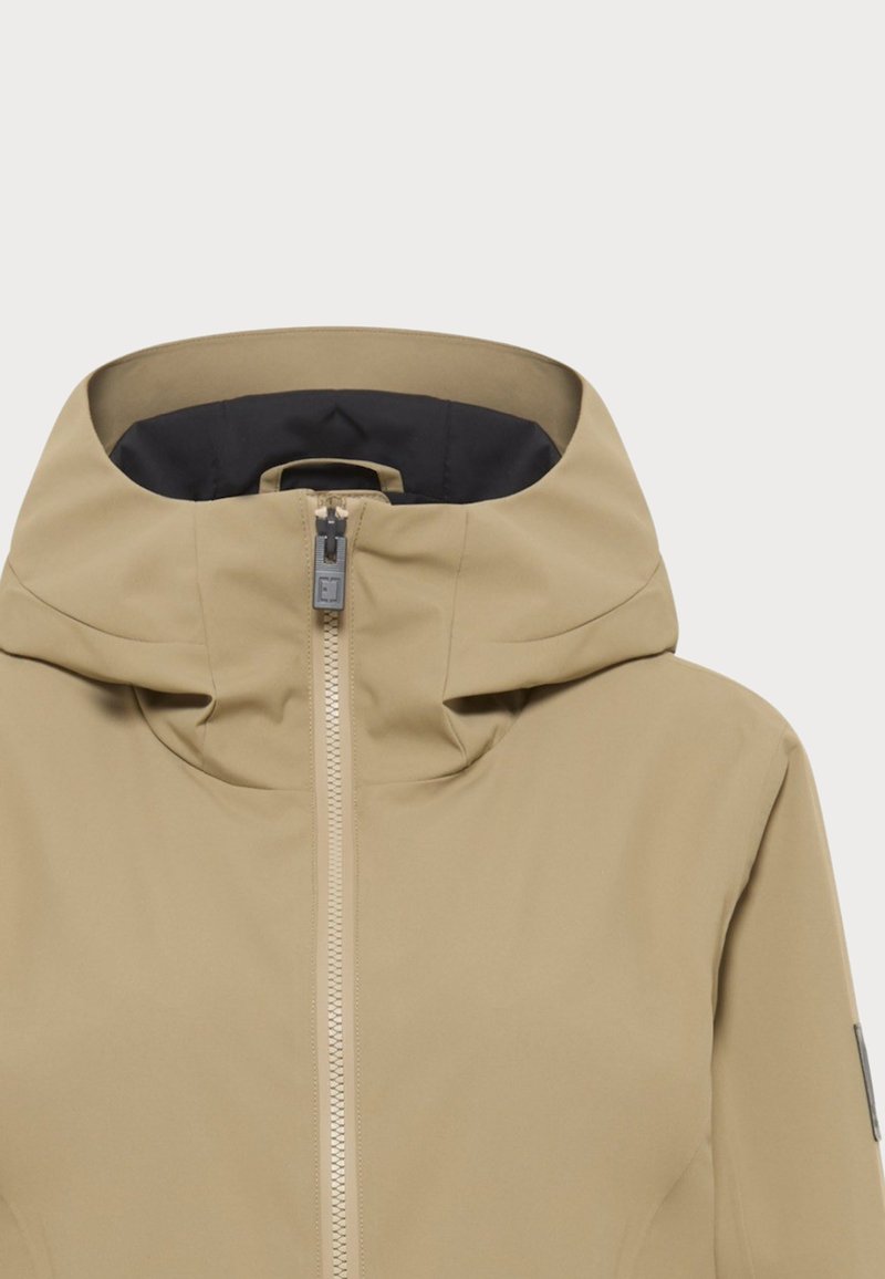 Elbsand JUONI LANGE Regenjacke wasserabweisende Jacke braun - Main Image