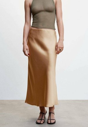 A-snit nederdel - brown