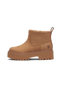Unselected, wheat nubuck