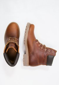 Panama Jack Botines con cordones - cognac