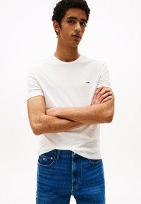 Tommy Jeans - TEE 3 PACK - T-shirts basic - ecru black black Miniaturebillede 1
