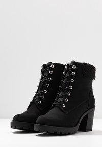 Anna Field Stivaletti stringati - black