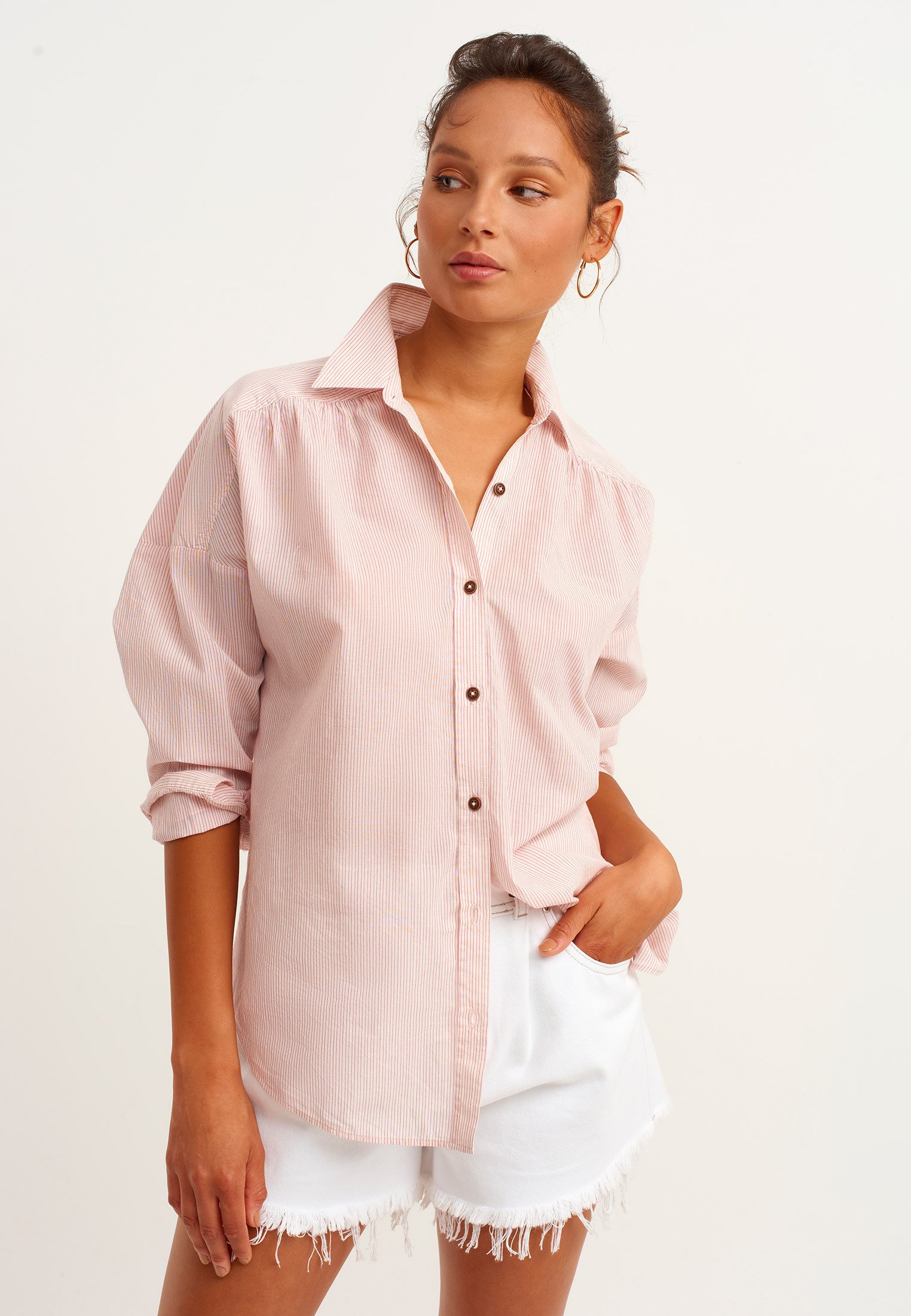 Camicie e bluse Donna OXXO Camicia - stripe comb/multicolore Camicie e bluse Donna OXXO Camicia - stripe comb/multicolore
