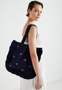 PERFECT MATCH BAG - Shoppingväska - denim