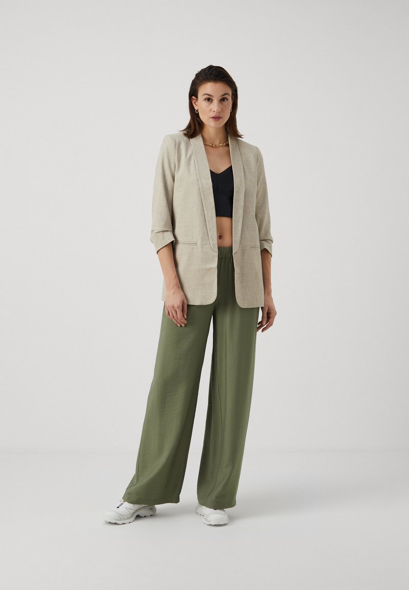 ONLY ONLELLY 3/4 LIFE - Kurzmantel - white pepper melange/beige 