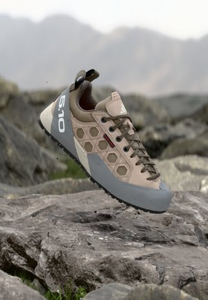 GUIDETENNIE - Zapatillas de senderismo - taupe/earth strata/grey three