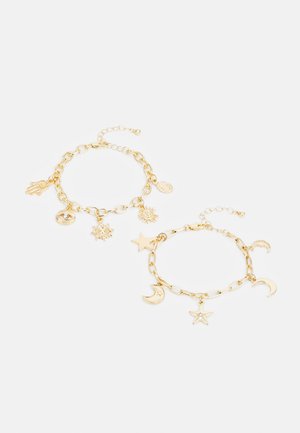 PCSANDIE BRACELET 2 PACK - Armband - gold-coloured