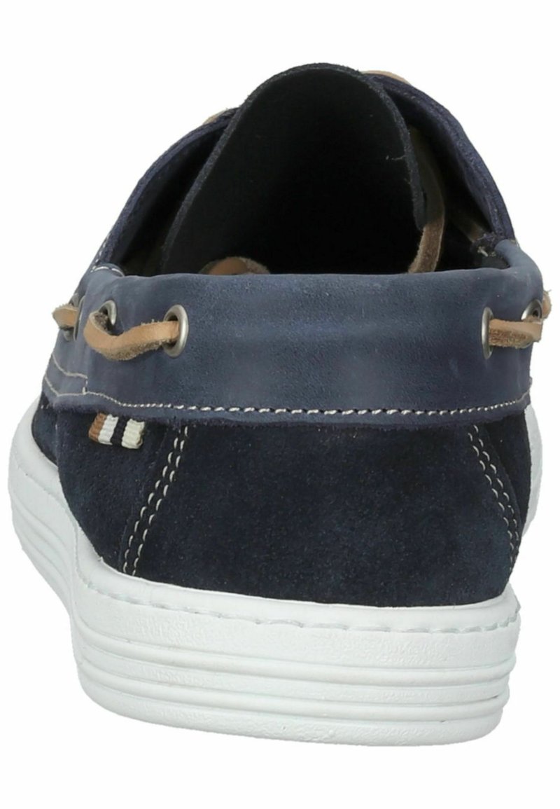 Herren Klassische Schnürer | Sansibar Shoes Bootsschuh dunkelblau - WE94057 Herren Klassische Schnürer | Sansibar Shoes Bootsschuh dunkelblau - WE94057