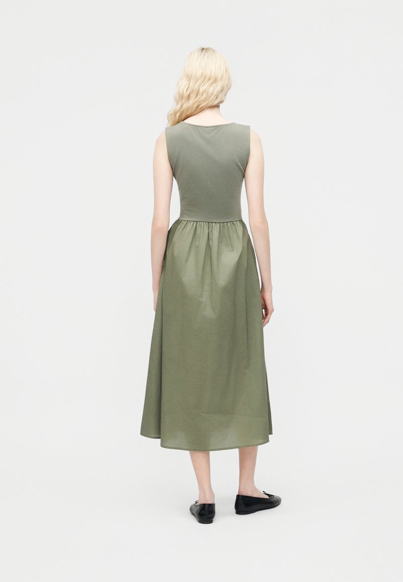gap olive green dress Gap Olive Green Eyelet Dress 0