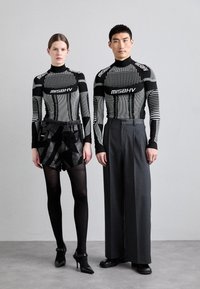 MISBHV SPORT EUROPA LONGSLEEVE UNISEX - Longsleeve - black/white