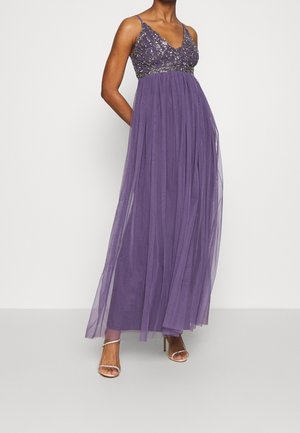 Společenské šaty - purple