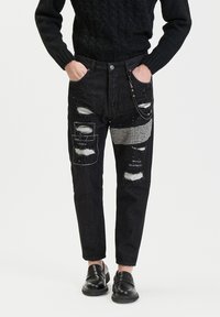 Gianni Lupo Jeans Tapered Fit - black