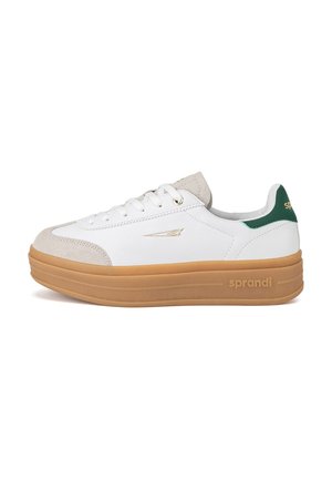 SPORTS - Zapatillas - white gray dark green
