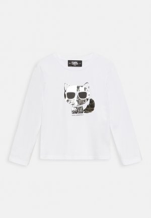 LONG SLEEVE - Long sleeved top - white
