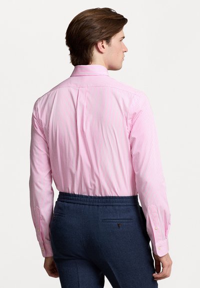 Polo Ralph Lauren SLIM FIT STRIPED STRETCH POPLIN SHIRT - Krekls - pink/white