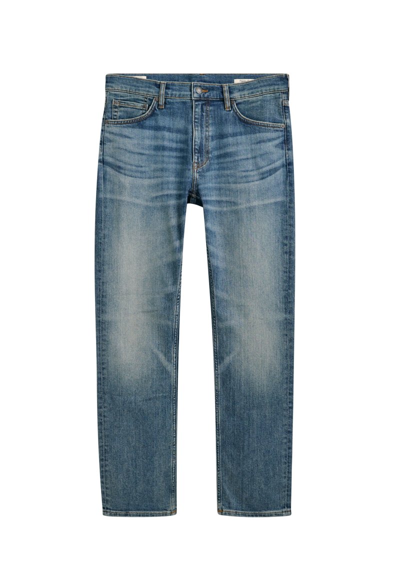 Gant Straight leg jeans blauw